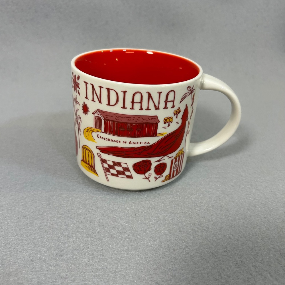 Starbucks Been There Series Indiana Mug Across the Globe Collection 14oz 2019